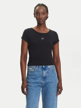 nahlad Calvin Klein dámske čierne tričko