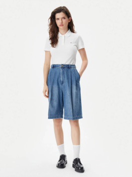 nahlad Tommy Jeans dámske biele polo tričko