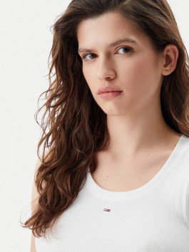 nahlad Tommy Jeans dámsky biely top