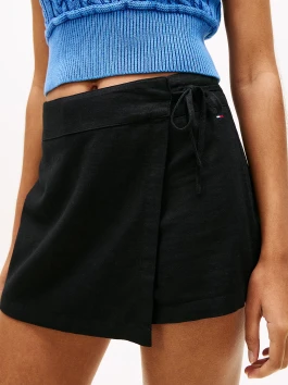nahlad Tommy Jeans dámske čierne šortky