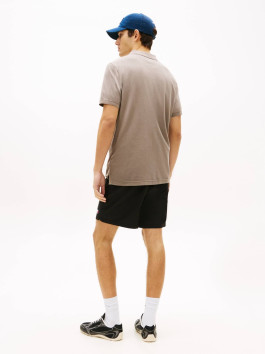 nahlad Tommy Jeans pánske béžové polo tričko
