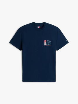 nahlad Tommy Jeans pánske modré tričko