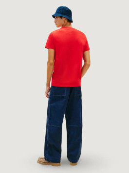 nahlad Tommy Jeans pánske červené tričko