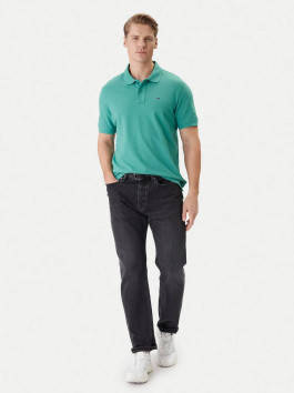 nahlad Tommy Jeans pánské zelené polo tričko