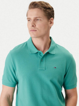 nahlad Tommy Jeans pánské zelené polo tričko