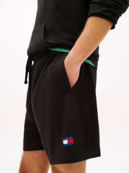 nahlad Tommy Jeans pánske čierne šortky