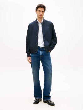 nahlad Tommy Hilfiger pánsky modrý bomber