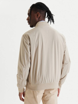 nahlad Tommy Hilfiger pánsky béžový bomber