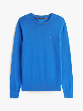 nahlad Tommy Hilfiger pánsky modrý sveter