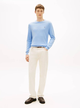 nahlad Tommy Hilfiger pánsky svetlo modrý sveter