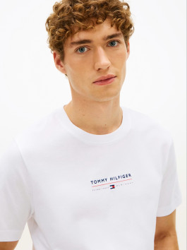 nahlad Tommy Hilfiger pánske biele tričko