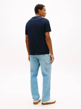 nahlad Tommy Hilfiger pánske modré tričko