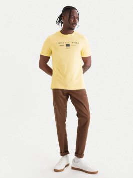 nahlad Tommy Hilfiger pánske žlté tričko