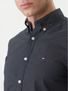 nahlad Tommy Hilfiger pánska tmavo modrá košeľa