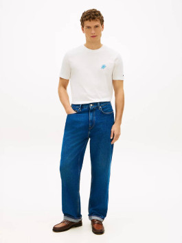 nahlad Tommy Hilfiger pánske biele tričko