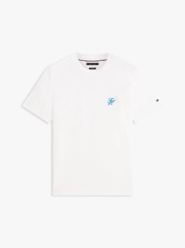 nahlad Tommy Hilfiger pánske biele tričko