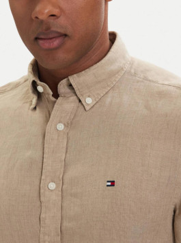 nahlad Tommy Hilfiger pánska béžová košeľa