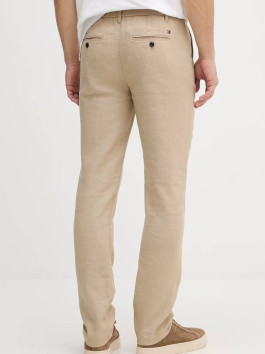 nahlad Tommy Hilfiger pánske béžové nohavice 