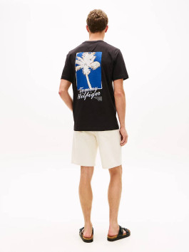 nahlad Tommy Hilfiger pánske čierne tričko