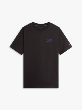 nahlad Tommy Hilfiger pánske čierne tričko