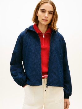nahlad Tommy Hilfiger dámska tmavo modrá vetrovka