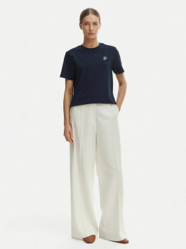 nahlad Tommy Hilfiger dámske tmavo modré tričko