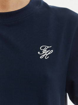 nahlad Tommy Hilfiger dámske tmavo modré tričko