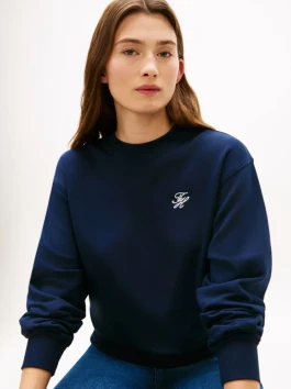 nahlad Tommy Hilfiger dámska tmavo modrá mikina