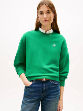 nahlad Tommy Hilfiger dámska zelená mikina 