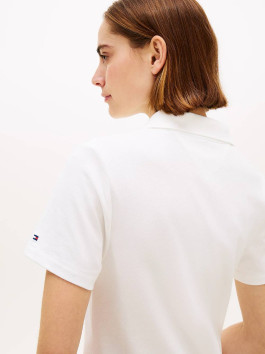 nahlad Tommy Hilfiger dámske biele polo šaty