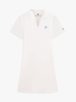 nahlad Tommy Hilfiger dámske biele polo šaty