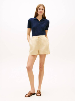 nahlad Tommy Hilfiger dámske béžové kraťasy