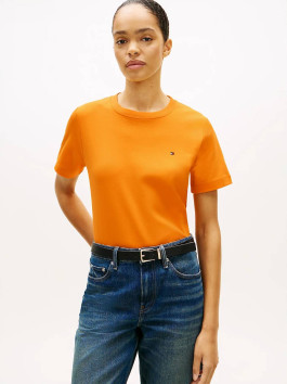 nahlad Tommy Hilfiger dámske oranžové tričko
