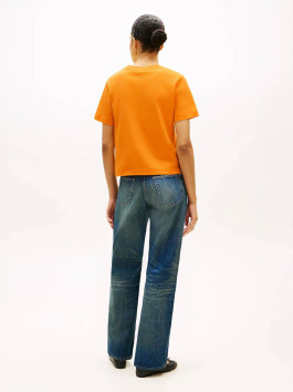 nahlad Tommy Hilfiger dámske oranžové tričko