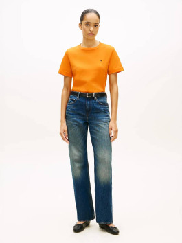 nahlad Tommy Hilfiger dámske oranžové tričko