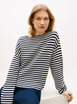 nahlad Tommy Hilfiger dámsky pruhovaný sveter