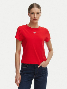 nahlad Tommy Hilfiger dámske červené tričko
