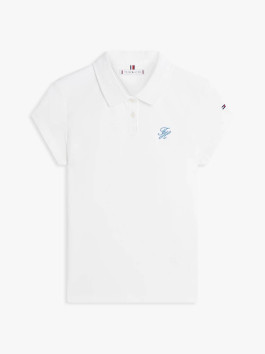 nahlad Tommy Hilfiger dámska biele polo tričko