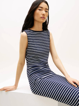 nahlad Tommy Hilfiger dámske pruhované šaty