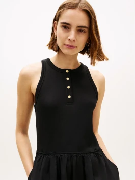 nahlad Tommy Hilfiger dámske čierne šaty