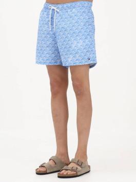 nahlad Tommy Hilfiger pánske modré plavky