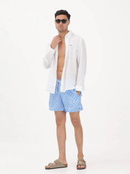 nahlad Tommy Hilfiger pánske modré plavky