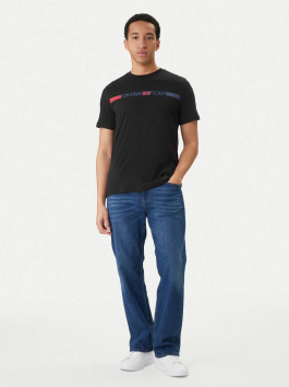 nahlad Tommy Hilfiger pánske čierne tričko