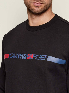 nahlad Tommy Hilfiger pánska čierna mikina