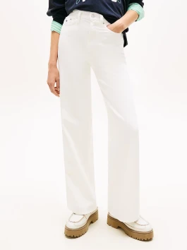 nahlad Tommy Jeans dámske biele džínsy