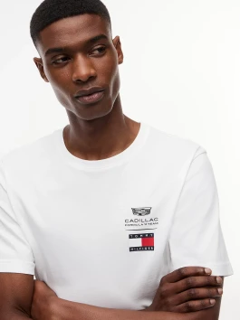 nahlad Tommy Hilfiger pánske biele tričko