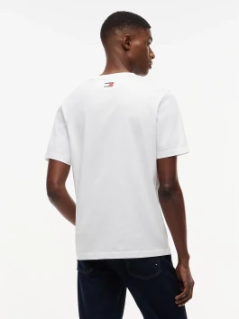 nahlad Tommy Hilfiger pánske biele tričko