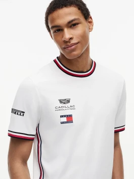nahlad Tommy Hilfiger pánske biele tričko
