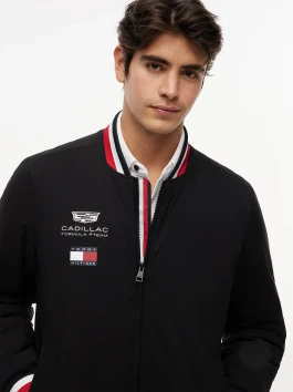 nahlad Tommy Hilfiger pánsky čierny bomber