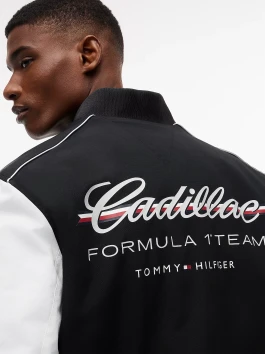 nahlad Tommy Hilfiger pánsky čiernobiely bomber